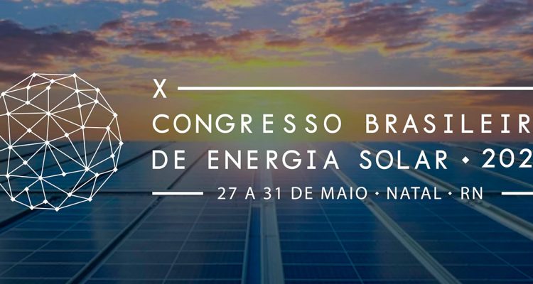 Congresso Brasileiro de Energia Solar de 27 a 31.05.24 em Natal